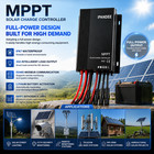 Ip67 Waterproof 30a Mppt Solar Panel Charge Controller Battery Regulator 12v 24v