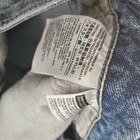Levi s 711 Skinny Jeans Womens 28 Blue Light Wash Distressed Ripped Knee Stretch