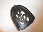 Antique Sad Iron Cast Iron Trivet Enterprise M fg Co Philadelphia Usa Very Good