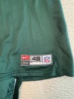 Game Worn Green Bay Packers Home Nike Jersey  78 Ross Verba With Crotchpiece 