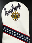Donald Trump-golf-signed-rare-dc Club Driver Cover - Jsa Loa - Original Sticker