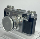 Contax Carl Zeiss Ikon Film Camera Sonnar 50mm 1 2 Lens From Japan Vintage Rare