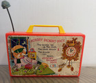 Vintage Fisher Price Music Box Clock Radio Hickory Dickory Dock 1964  107 Works