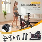 Exercise Bike With App stationary Bikes For Home  Workout Bike For Adults 265lbs