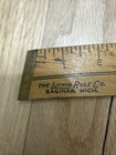 Antique Sewing Tailor s 24in Curved Ruler By Lufkin Rule Co  Saginaw Mich  8152