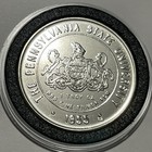 Pennstate Nittany Lion Rare Vintage Coin 1 Troy Oz  999 Fine Silver Round Medal