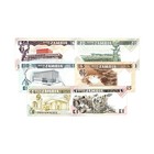 6 Diff  Zambia 1980 s Au-unc 