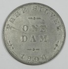 1896 Bryan Money United Snakes Of America One Dam Extra Fine