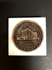 Paperweight Long Island Rail Road Lirr Jamaica Queens New York Bronze Marble