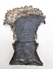 Victorian Antique Casket Coffin Pewter Decoration 1880 Sheaf Of Corn   Wheat