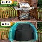 Waterproof Outdoor Bbq Gas Grill Cover Barbecue Heavy Duty Uv Protection 48  57 