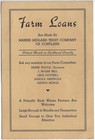Cortland Ny Marine Midland Trust Company Bank Farm Loan Vintage Ad Card Horse