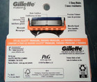 Gillette Fusion 5 Power Razor Blades 4 Cartridges Pack New Free Shipping