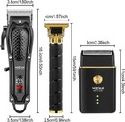 Wahl Professional Hair Cut Machine Barber Salon Cutting Trimmer Clipper Kit Set
