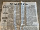 Vintage The New York Times July 6  1863 Battle Of Gettysburg Civil War Newspaper