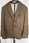 Lauren Ralph Lauren Men s Brown Herringbone Tweed Wool Sport Coat Blazer 44s