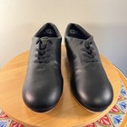 Capezio Cg16a Men   s Tap Shoes     Size 14m And 14w     Black Leather Tele Tone Taps