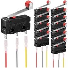 12pcs Momentary Micro Limit Switch 5a 125v 250v Ac Spdt 1no 1nc 3pin 12pcs 19mm