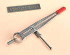 Starrett No  83b-6 Spring-type Dividers W flat Legs   6 0    Size   Capacity  Usa 