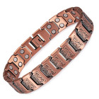 Copper Bracelet For Men  3x Ultra Strength Magnetic Bracelets  99 99  Pure Coppe