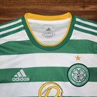 Adidas The Celtic Football Club Jersey - Size Small Dafabet Soccer Green White