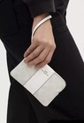 Coach Corner Zip  Signature Lthr Wristlet    New