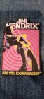 Jimi Hendrix Are You Experienced  4 25 X 2 75 Inch Iron On Patch