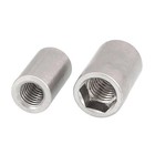 304 Stainless Steel Cylinder Rod Nut   With Hexagon Socket Cap M4 M5 M6 M8 -m16