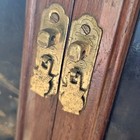Vintage Asian Lacquer Jewelry Box Cabinet