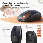 Bluetooth Keyboard And Mouse Combo  Wireless 2 4ghz Slim Rechargeable Set