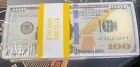 Movie Prop Magic Fake Bills Replica Money Qty100 10k Music Prank Joke Money