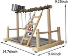  Bird Playground Birdcage Playstand Pet Bird Perch Platform Stand Parrot Play 