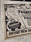 Vintage Spook Show Poster Francisco Midnight Spook Frolic Ghost Horror Theatre
