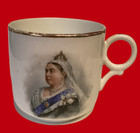 Antique Queen Victoria Porcelain Mug 
