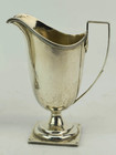 Antique English  Silver Sugar Bowl And Creamer Set