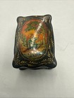 Vintage Russian Palekh  Lacquer Box Firebird Nm Signed 1 5   x1