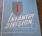      Vintage 1956 1st Infantry Division U s  Army Yearbook Post Wwii