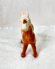 Vintage Ceramic Horse Planter Glazed Pottery Figurine Mid Century Decor 1950s