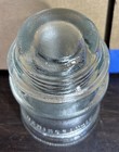 Vintage Hemingray No-17 Clear Glass Insulator