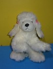 Animal Alley White Poodle Dog 12  Long Bean Plush Stuffed Toys R Us Exclusive 