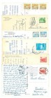 Cards Ak38 City View Budapest Hungary 60-80s Yrs Used  6 Pcs 