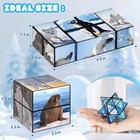 Style Magic Cube Puzzle Fidget Toy For Kids   Adults
