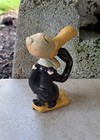 Vintage 1940s Cast Iron Beaky Buzzard Figurine  Warner Brother s Cartoons  Rare
