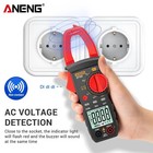 Digital Multimeter St181 Clamp Meter Ac Current Voltage Continuity Tester