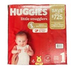 Huggies Little Snugglers Gentle Sink Protection Diapers Size 1  204 Ct  
