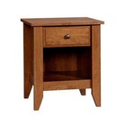 Night Stand W  Drawer Bedroom Furniture Home Storage Table Bedside Cabinet Wood