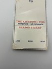 1990 The Kingdome Mlb Seattle Mariners Season Ticket Stub Blank  press 