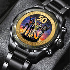 Ozzy Osbourne Black Stainless Steel Watch