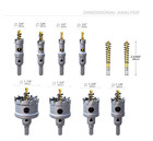 Juego Mejorado De Sierras De Corona Tct De Carburo De Alta Resistencia  Incluye