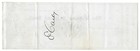 Bank Check Rn-m2 The Thames National Bank  Ct  Norwich  1875